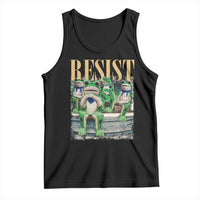 Portland Frog Resist Protest Tank Top 80s Frogs Deportation Resistance - Wonder Print Shop