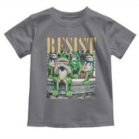 Portland Frog Resist Protest Toddler T Shirt 80s Frogs Deportation Resistance - Wonder Print Shop