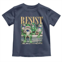 Portland Frog Resist Protest Toddler T Shirt 80s Frogs Deportation Resistance - Wonder Print Shop
