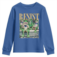 Portland Frog Resist Protest Youth Sweatshirt 80s Frogs Deportation Resistance - Wonder Print Shop