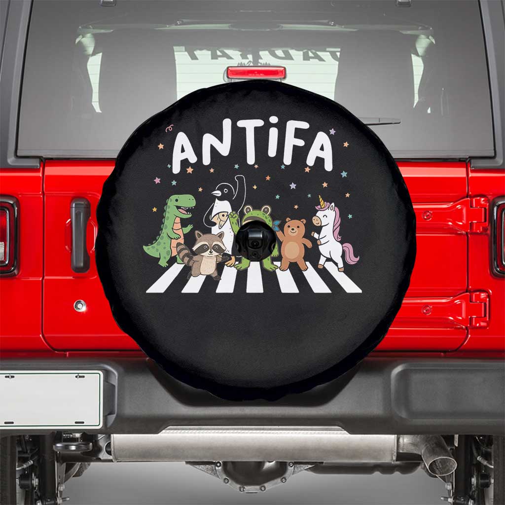 Resist Frog Protest Spare Tire Cover Antifa Inflatable Costume Portland Frog Political Satire - Wonder Print Shop