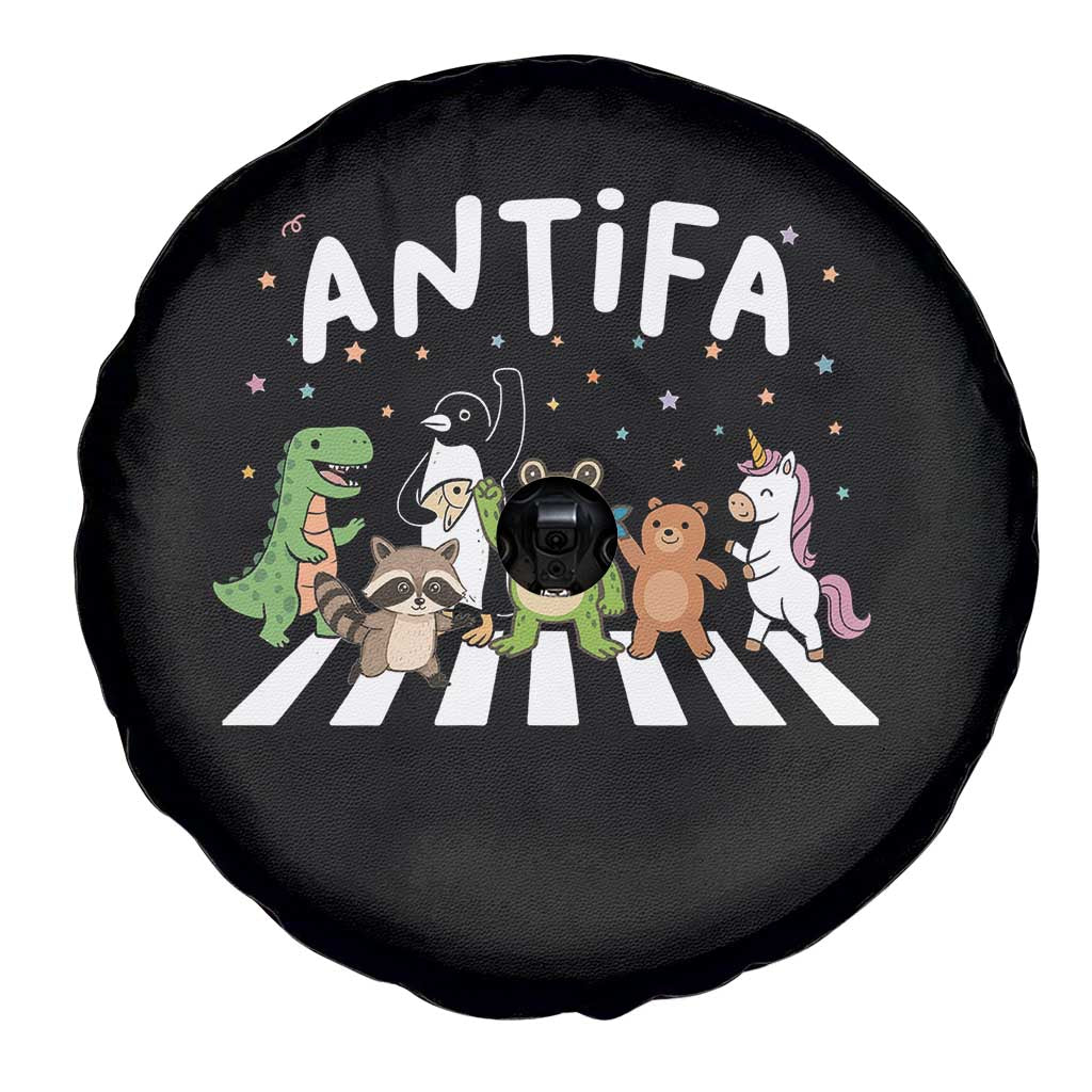Resist Frog Protest Spare Tire Cover Antifa Inflatable Costume Portland Frog Political Satire - Wonder Print Shop