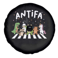 Resist Frog Protest Spare Tire Cover Antifa Inflatable Costume Portland Frog Political Satire - Wonder Print Shop
