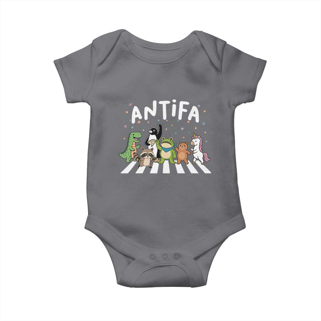 Resist Frog Protest Baby Onesie Antifa Inflatable Costume Portland Frog Political Satire - Wonder Print Shop
