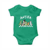 Resist Frog Protest Baby Onesie Antifa Inflatable Costume Portland Frog Political Satire - Wonder Print Shop