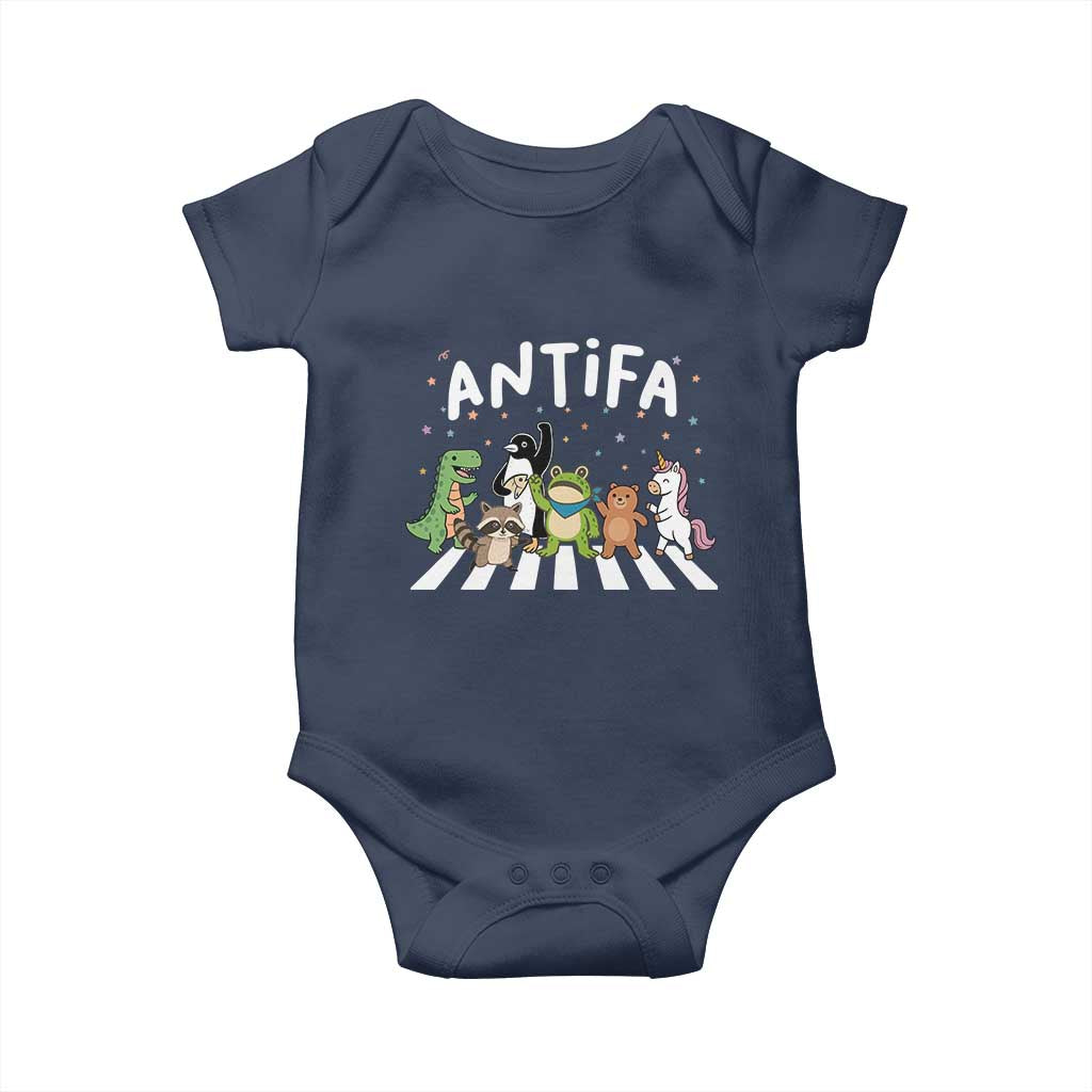 Resist Frog Protest Baby Onesie Antifa Inflatable Costume Portland Frog Political Satire - Wonder Print Shop
