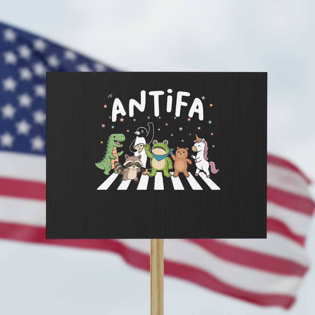 Resist Frog Protest Protest Sign Antifa Inflatable Costume Portland Frog Political Satire - Wonder Print Shop