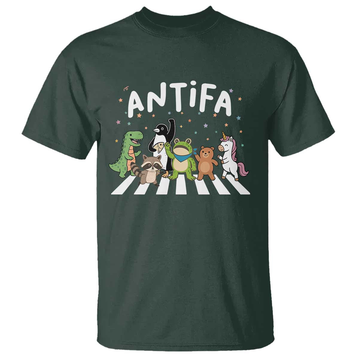 Resist Frog Protest T Shirt Antifa Inflatable Costume Portland Frog Political Satire - Wonder Print Shop