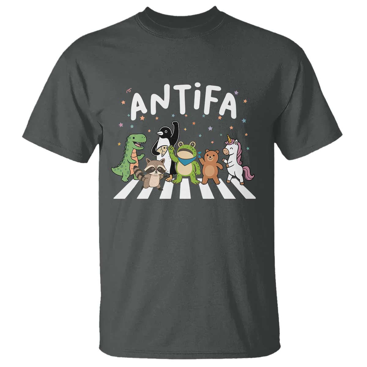 Resist Frog Protest T Shirt Antifa Inflatable Costume Portland Frog Political Satire - Wonder Print Shop