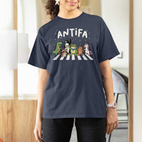 Resist Frog Protest T Shirt For Women Antifa Inflatable Costume Portland Frog Political Satire - Wonder Print Shop