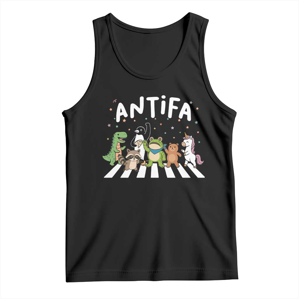 Resist Frog Protest Tank Top Antifa Inflatable Costume Portland Frog Political Satire - Wonder Print Shop