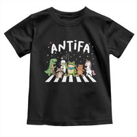 Resist Frog Protest Toddler T Shirt Antifa Inflatable Costume Portland Frog Political Satire - Wonder Print Shop