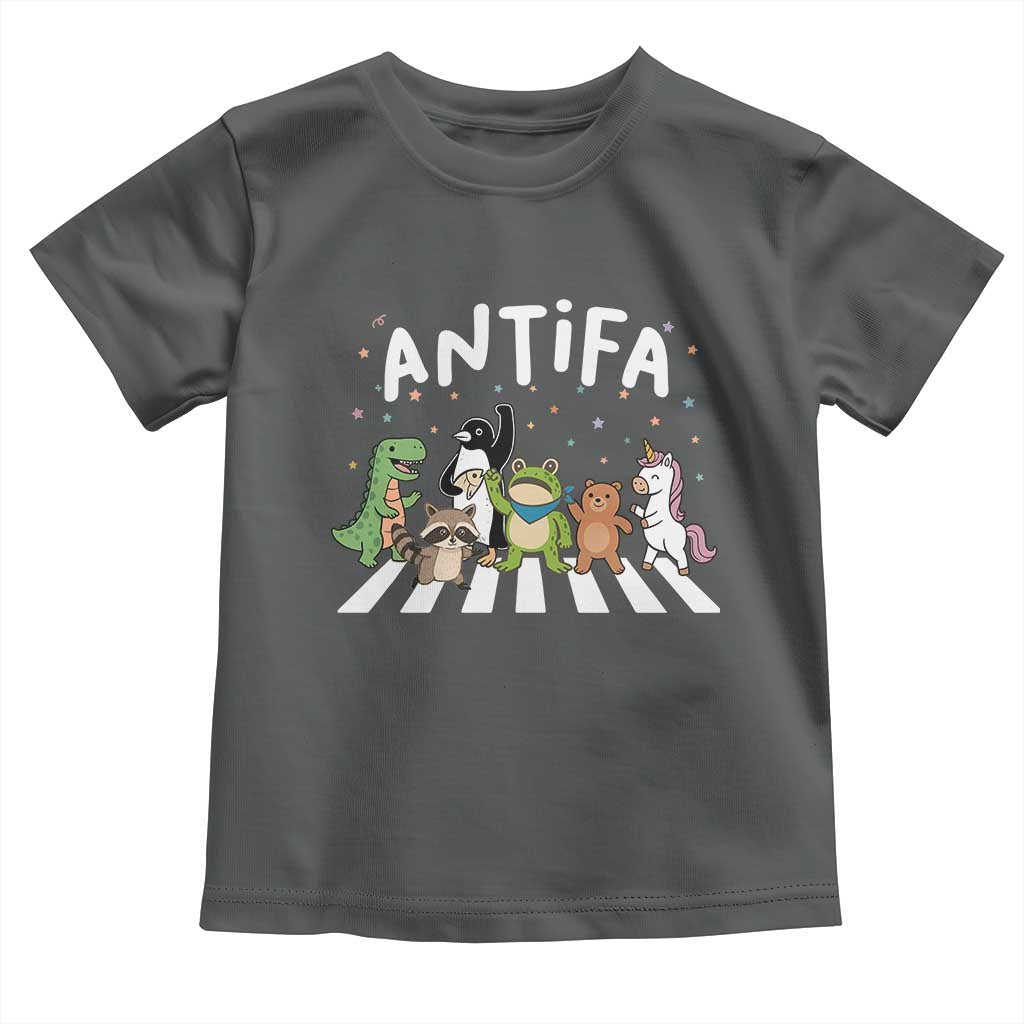 Resist Frog Protest Toddler T Shirt Antifa Inflatable Costume Portland Frog Political Satire - Wonder Print Shop