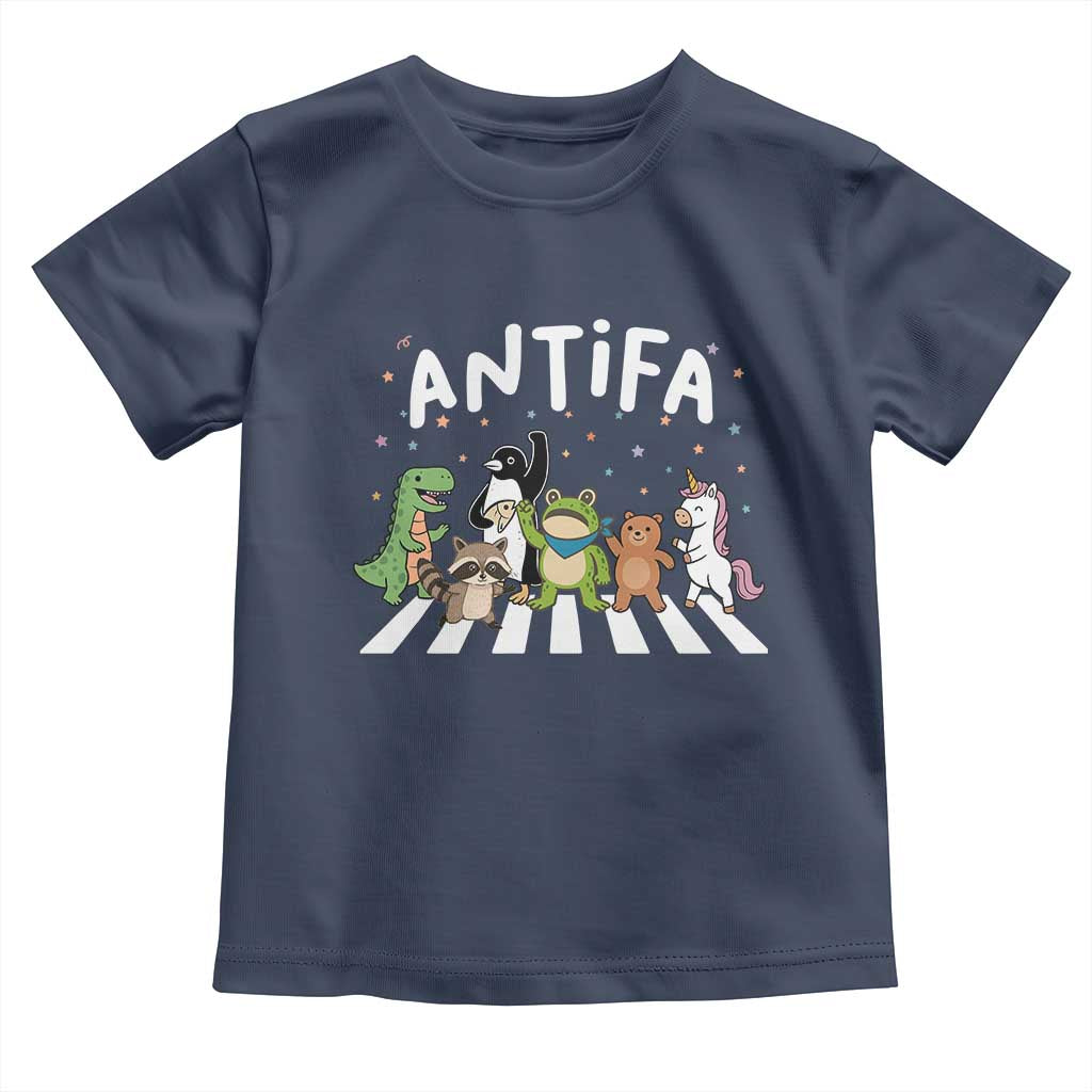 Resist Frog Protest Toddler T Shirt Antifa Inflatable Costume Portland Frog Political Satire - Wonder Print Shop