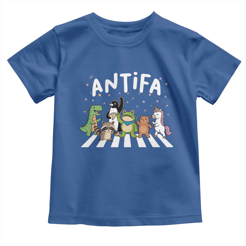 Resist Frog Protest Toddler T Shirt Antifa Inflatable Costume Portland Frog Political Satire - Wonder Print Shop