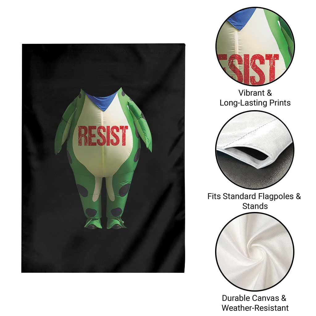 Portland Frog Garden Flag Funny Political Costume Protest Resist - Wonder Print Shop