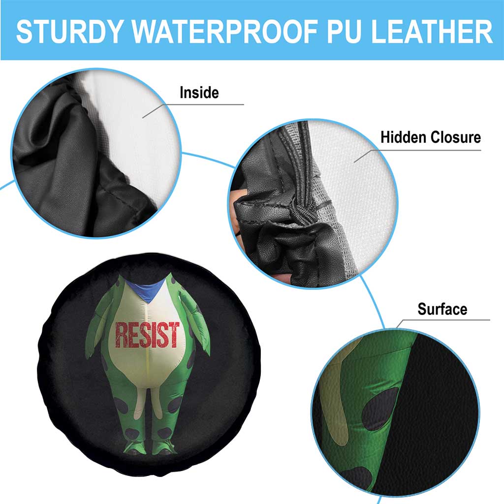 Portland Frog Spare Tire Cover Funny Political Costume Protest Resist - Wonder Print Shop