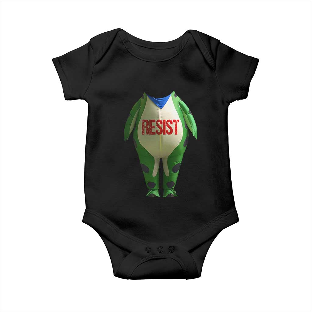 Portland Frog Baby Onesie Funny Political Costume Protest Resist - Wonder Print Shop