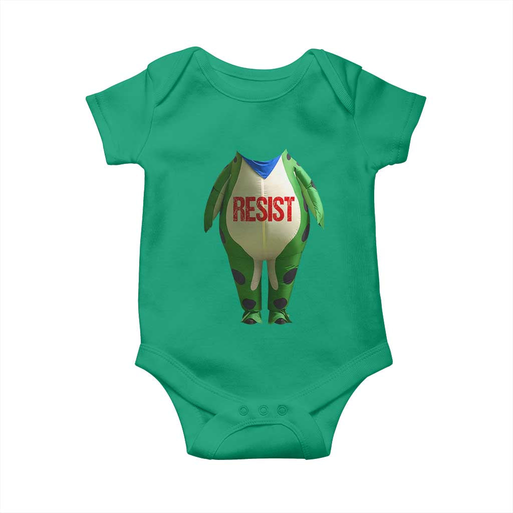 Portland Frog Baby Onesie Funny Political Costume Protest Resist - Wonder Print Shop