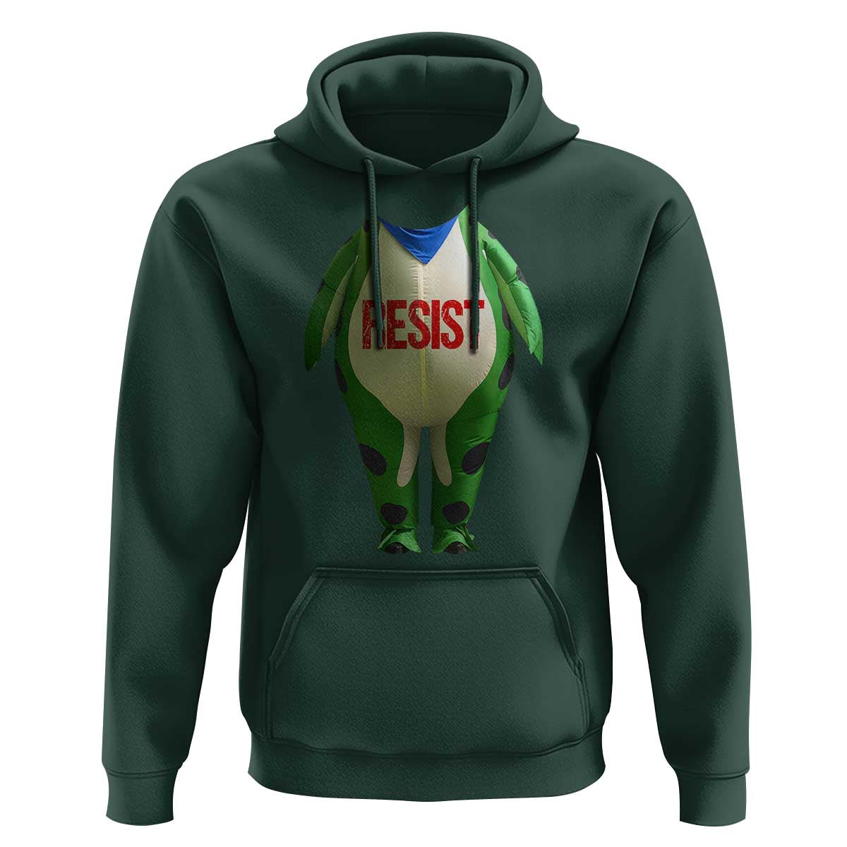 Portland Frog Hoodie Funny Political Costume Protest Resist - Wonder Print Shop
