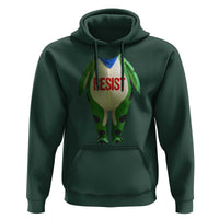 Portland Frog Hoodie Funny Political Costume Protest Resist - Wonder Print Shop