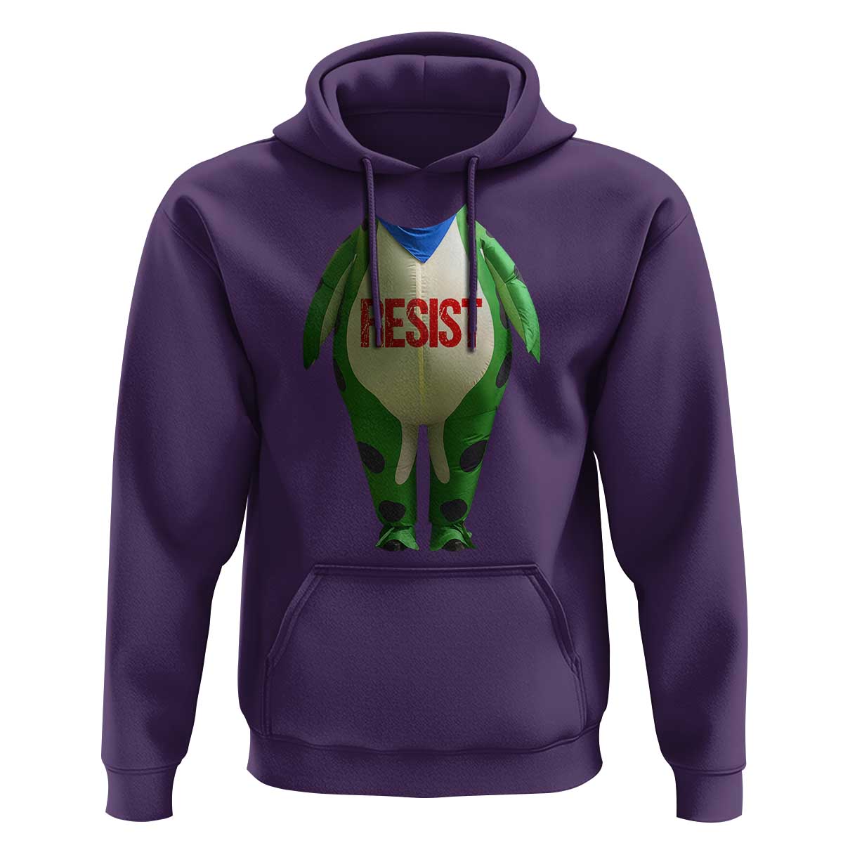 Portland Frog Hoodie Funny Political Costume Protest Resist - Wonder Print Shop