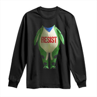Portland Frog Long Sleeve Shirt Funny Political Costume Protest Resist - Wonder Print Shop