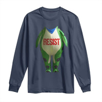Portland Frog Long Sleeve Shirt Funny Political Costume Protest Resist - Wonder Print Shop