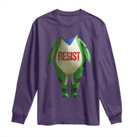 Portland Frog Long Sleeve Shirt Funny Political Costume Protest Resist - Wonder Print Shop