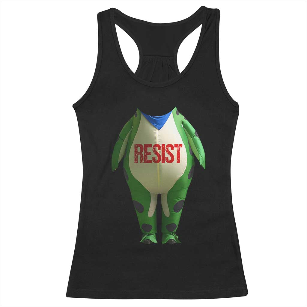 Portland Frog Racerback Tank Top Funny Political Costume Protest Resist - Wonder Print Shop