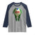 Portland Frog Raglan Shirt Funny Political Costume Protest Resist - Wonder Print Shop