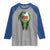 Portland Frog Raglan Shirt Funny Political Costume Protest Resist - Wonder Print Shop