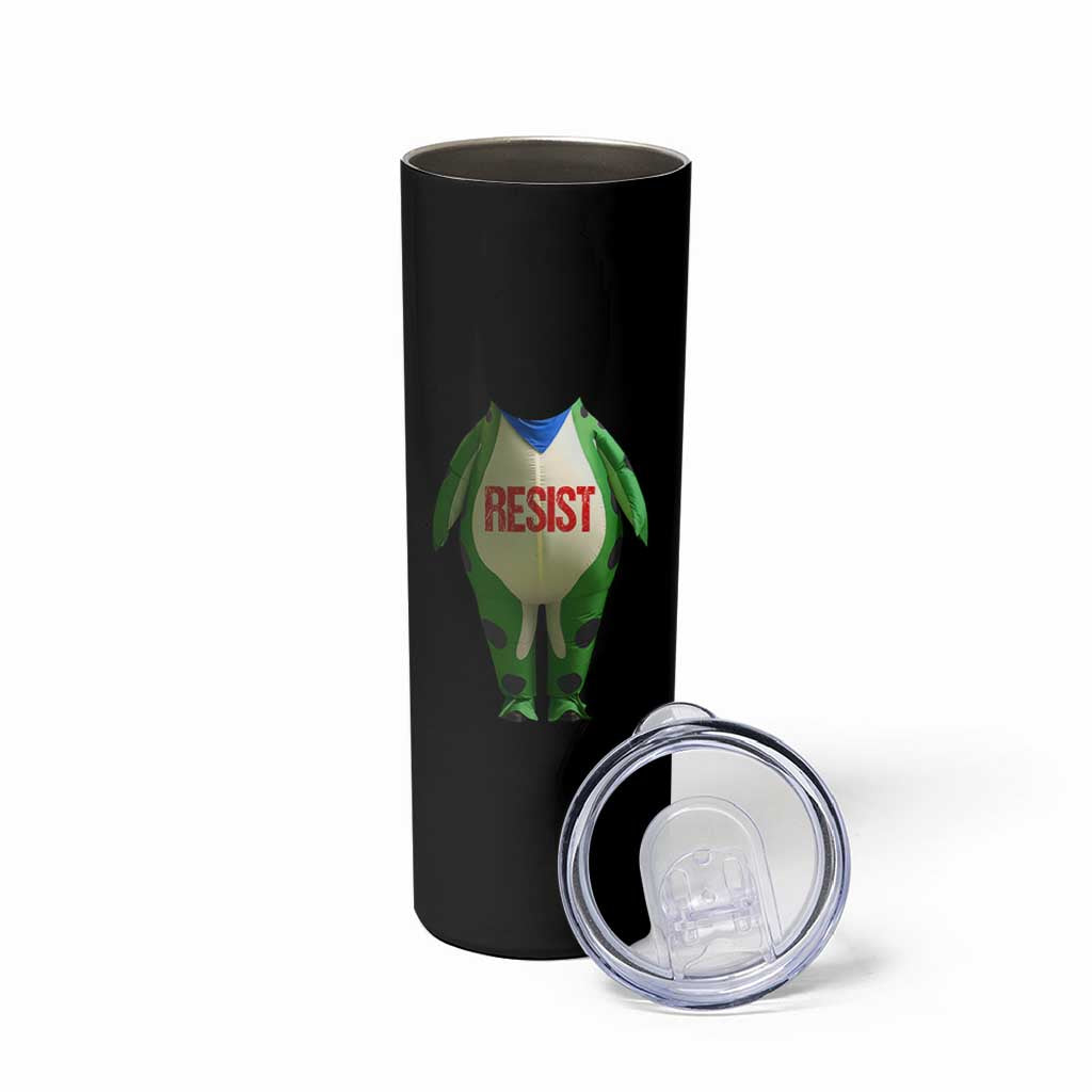 Portland Frog Skinny Tumbler Funny Political Costume Protest Resist - Wonder Print Shop