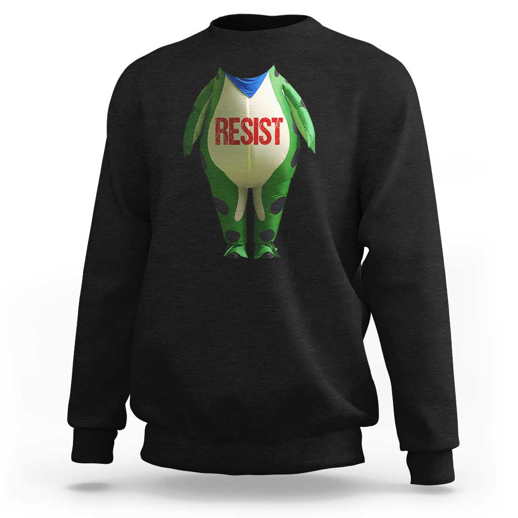 Portland Frog Sweatshirt Funny Political Costume Protest Resist - Wonder Print Shop