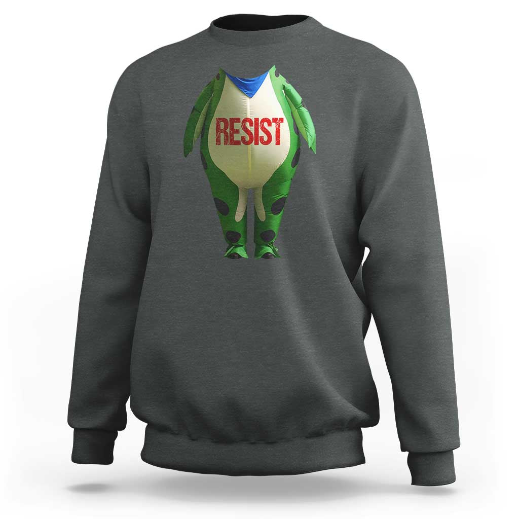Portland Frog Sweatshirt Funny Political Costume Protest Resist - Wonder Print Shop