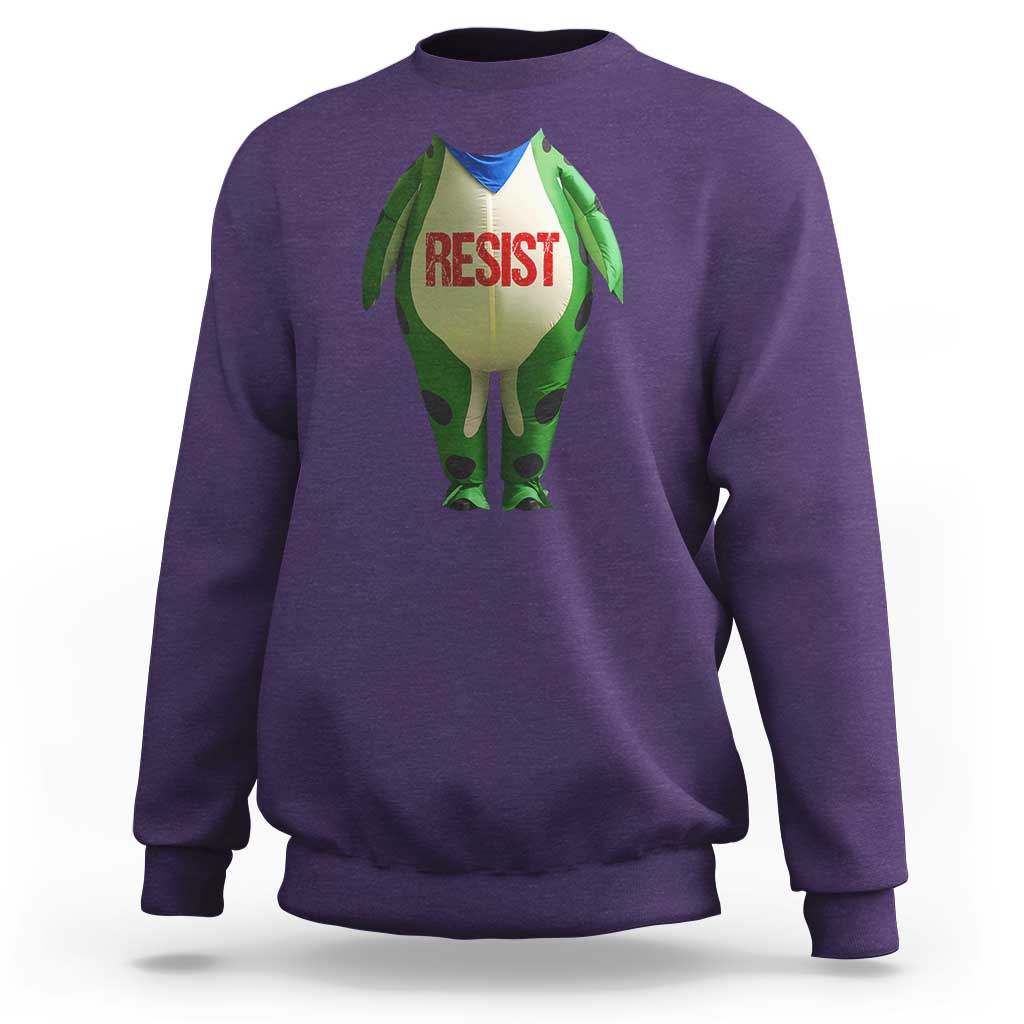 Portland Frog Sweatshirt Funny Political Costume Protest Resist - Wonder Print Shop