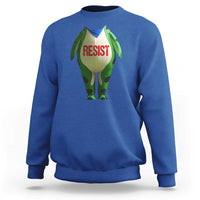 Portland Frog Sweatshirt Funny Political Costume Protest Resist - Wonder Print Shop
