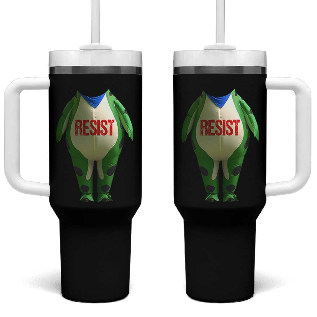 Portland Frog Tumbler With Handle Funny Political Costume Protest Resist - Wonder Print Shop