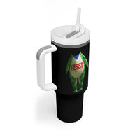 Portland Frog Tumbler With Handle Funny Political Costume Protest Resist - Wonder Print Shop