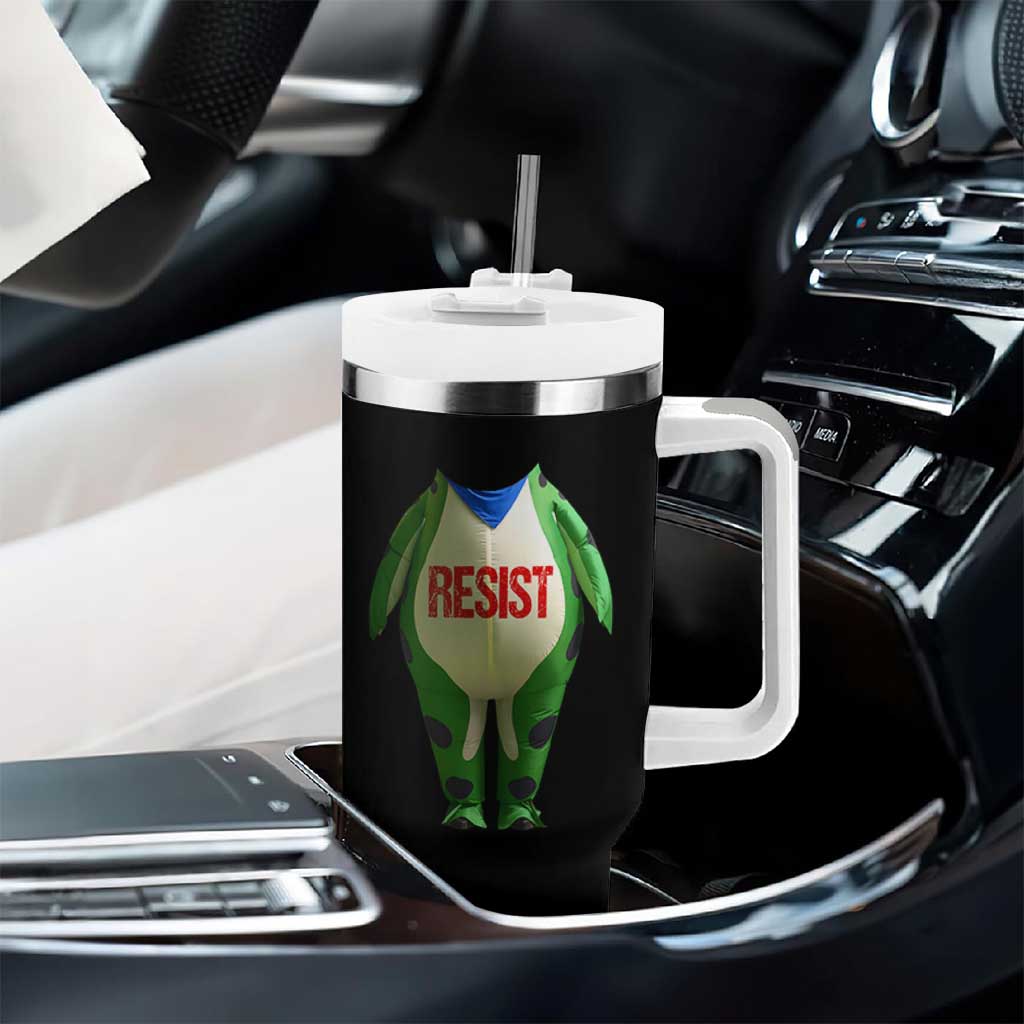 Portland Frog Tumbler With Handle Funny Political Costume Protest Resist - Wonder Print Shop