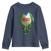 Portland Frog Youth Sweatshirt Funny Political Costume Protest Resist - Wonder Print Shop