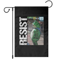 Portland Frog Protest Garden Flag Vintage Activist Resistance - Wonder Print Shop