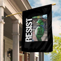 Portland Frog Protest Garden Flag Vintage Activist Resistance - Wonder Print Shop