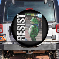Portland Frog Protest Spare Tire Cover Vintage Activist Resistance - Wonder Print Shop