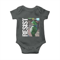 Portland Frog Protest Baby Onesie Vintage Activist Resistance - Wonder Print Shop