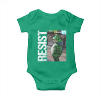 Portland Frog Protest Baby Onesie Vintage Activist Resistance - Wonder Print Shop