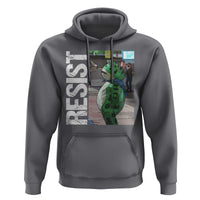 Portland Frog Protest Hoodie Vintage Activist Resistance - Wonder Print Shop