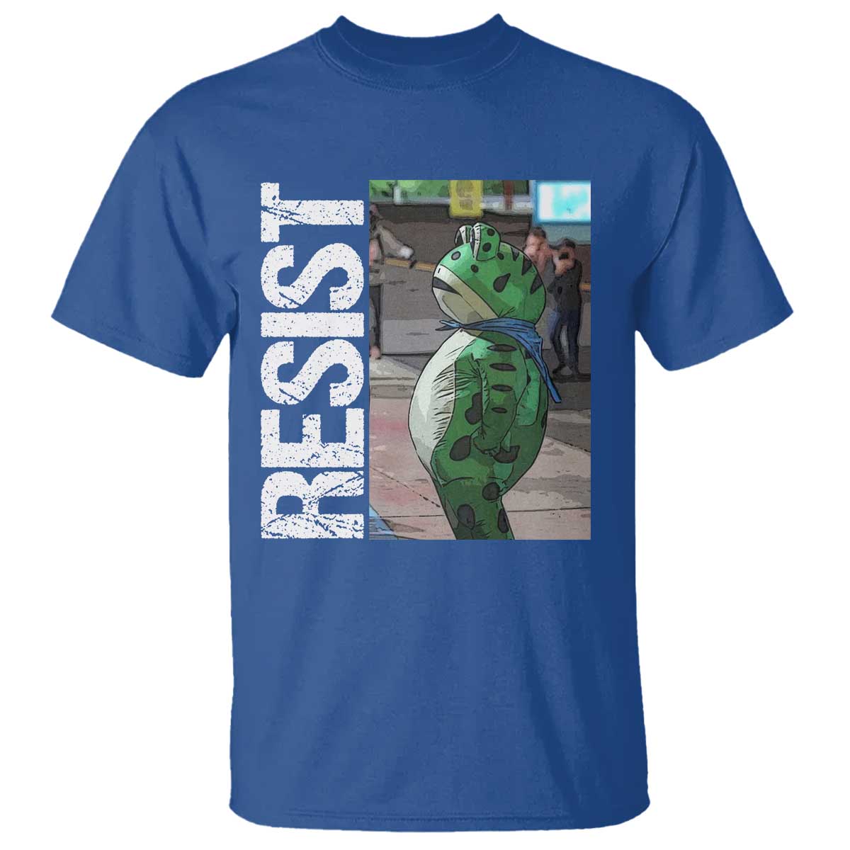 Portland Frog Protest T Shirt Vintage Activist Resistance - Wonder Print Shop