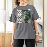 Portland Frog Protest T Shirt For Women Vintage Activist Resistance - Wonder Print Shop