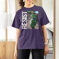 Portland Frog Protest T Shirt For Women Vintage Activist Resistance - Wonder Print Shop
